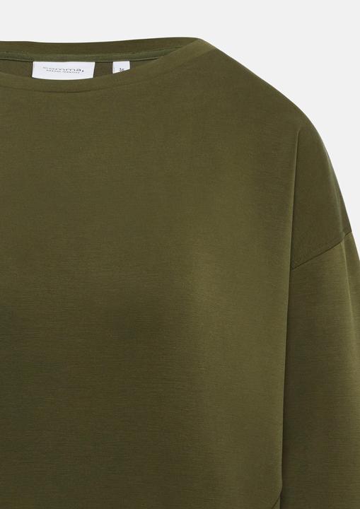 Produktbild Comma Sweatshirt Weiches Sweatshirt mit seitlichen Schlitzen (36)