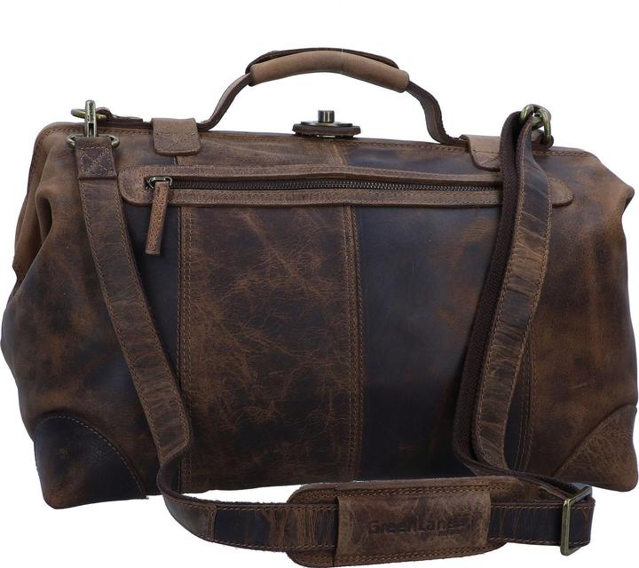 Actual product image Greenland Nature Classic hanger bag doctor's case leather 41 cm