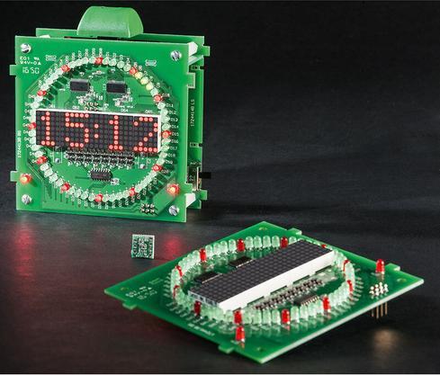 Produktbild ELV Kreis-LED-Wecker KLW1,Bausatz