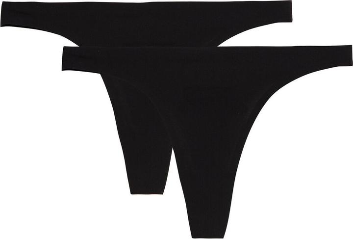 Actual product image La Redoute Collections 2-pack seamless microfibre thongs (40, pack of 2)