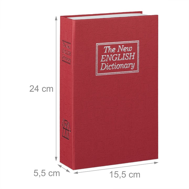 Actual product image Relaxdays Book safe dictionary