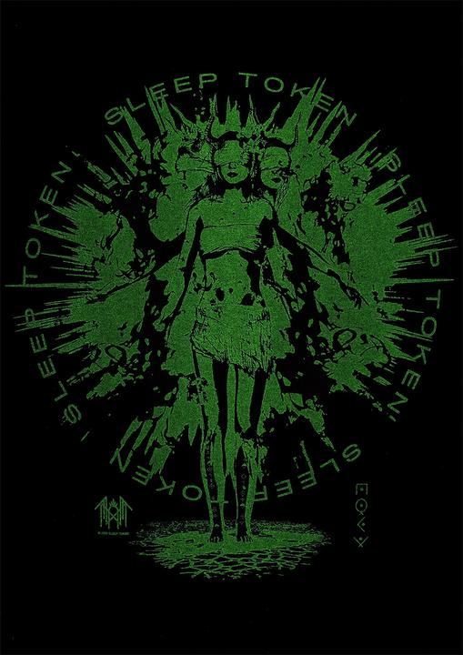 Produktbild Sleep Token Rain - Glow In The Dark (M)