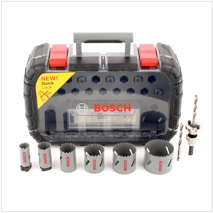 Image du produit Bosch Professional Zubehör Jeu de scies cloches bi-métal HSS (22, 29, 35, 44, 64, 51 millimètres)