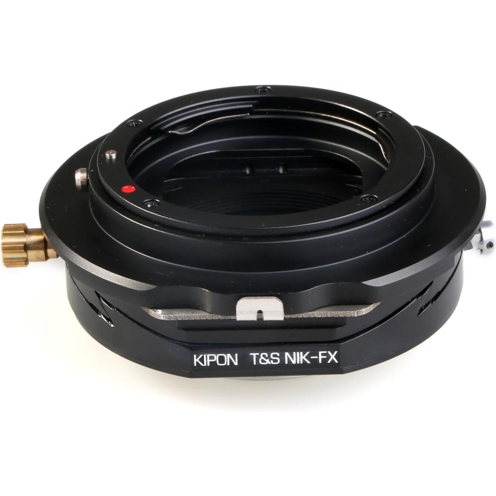 Kipon T-S Adapter für Nikon auf Fuji X, Objektivadapter, Schwarz
