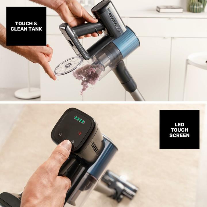 Image du produit Taurus Aspirateur sans fil à batterie amovible, 180 W, 35 min autonomie, filtre HEPA, turbo-brosse