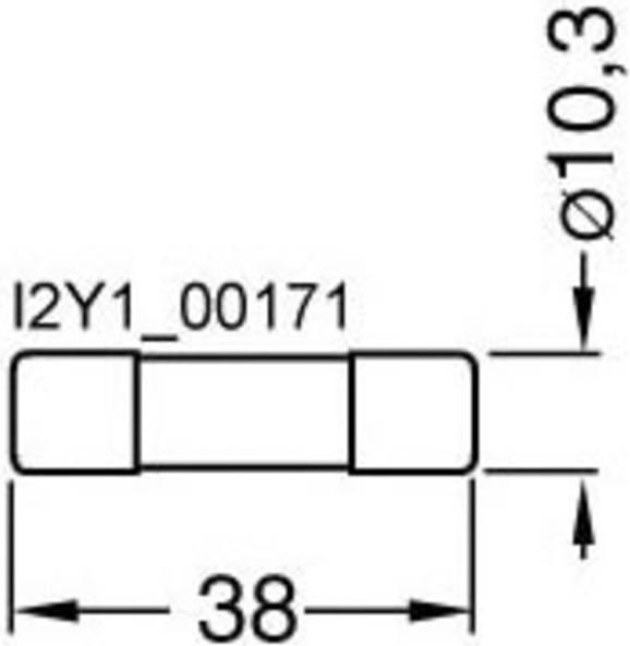 Produktbild Siemens SITOR-Zylindersicherung 10x38mm 6A 600V (6 A)