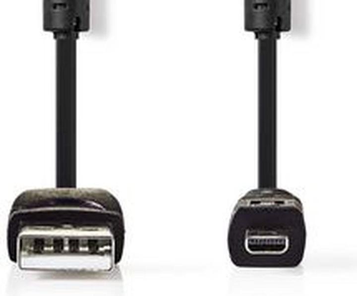 Produktbild Nedis USB-Kabel | USB 2.0 | USB-A Stecker | UC-E6 8-Pins Stecker | 480 Mbps | Vernickelt | 2.00 m | (2 m, USB 2.0)