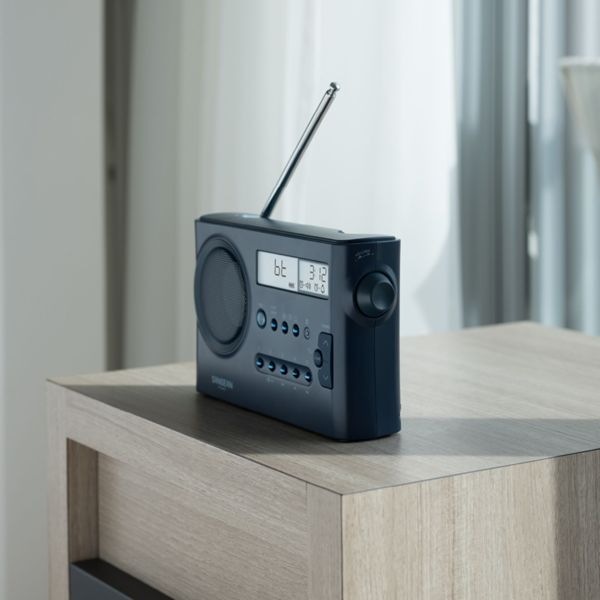 Produktbild Sangean PR-DA BT Tischradio, Dark Blue (FM, MW, LW, KW, Bluetooth)