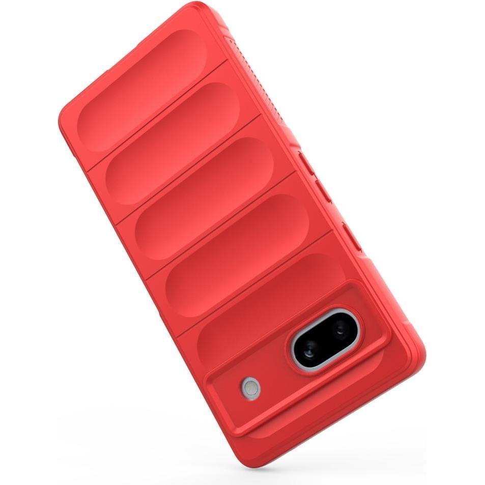 Thumbnail - Screenguard CloudCase Google Pixel 7a TPU Hülle (Google Pixel 7a), Smartphone Hülle, Rot