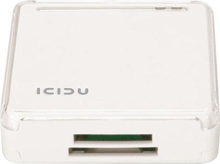 Produktbild Icidu USB 2.0 HUB & Reader White (USB 2.0)