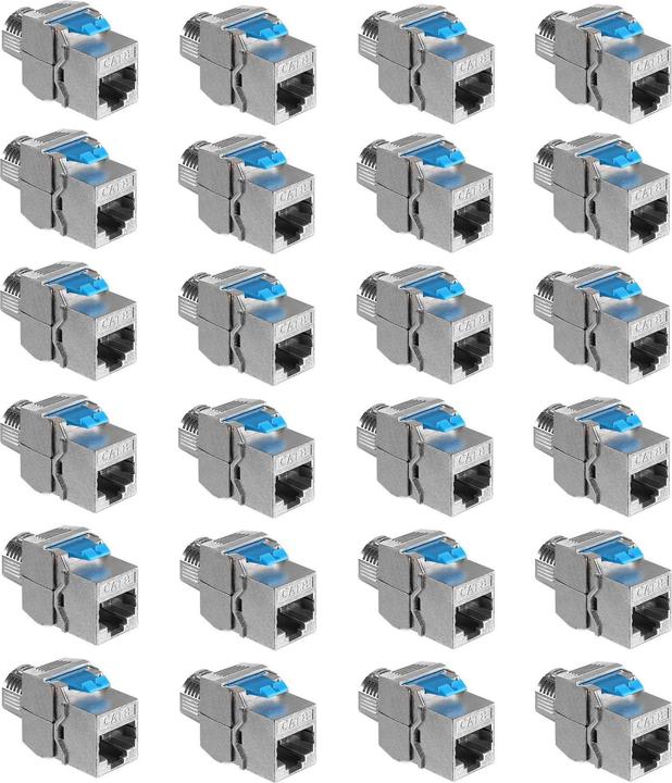 Produktbild Kwmobile Keystone Modul für CAT 8 Kabel (24pcs)
