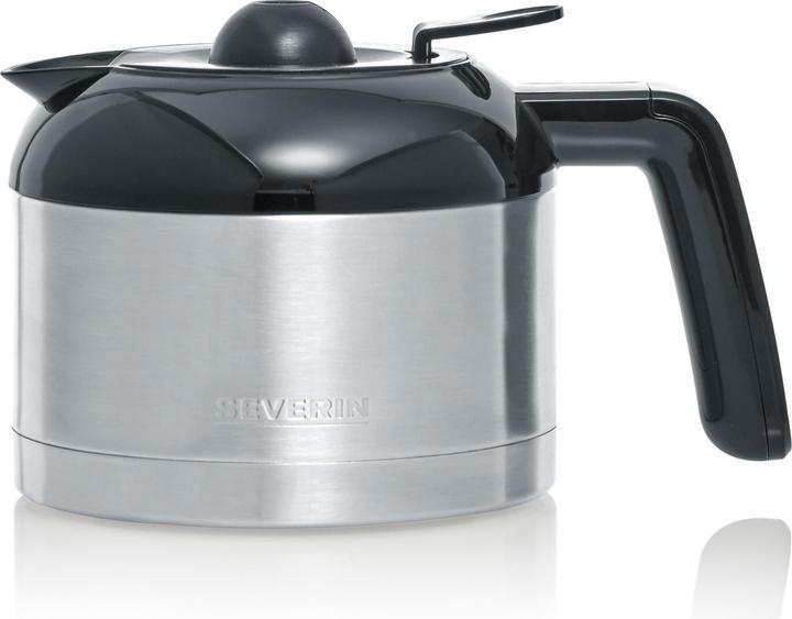 Actual product image Severin KA 4847 with stainless steel thermos jug