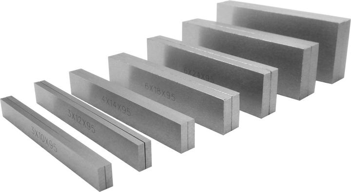 Paulimot Parallelunterlagen-Set 14-teilig Länge 95 mm