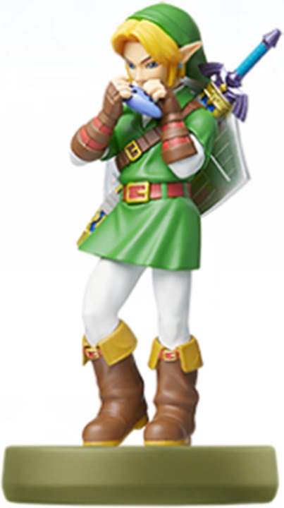 Actual product image Nintendo amiibo Link Ocarina (Switch, Wii U)