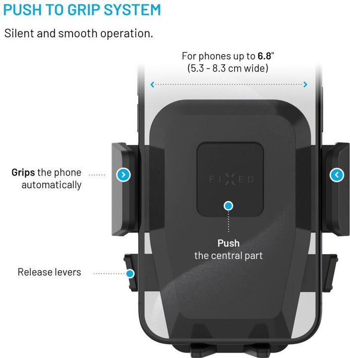 Actual product image Fixed Iconiq Lock, black