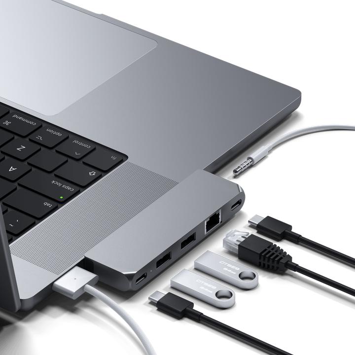 Actual product image Satechi Dual USB-C Pro Hub Mini (USB-C, 5 ports)