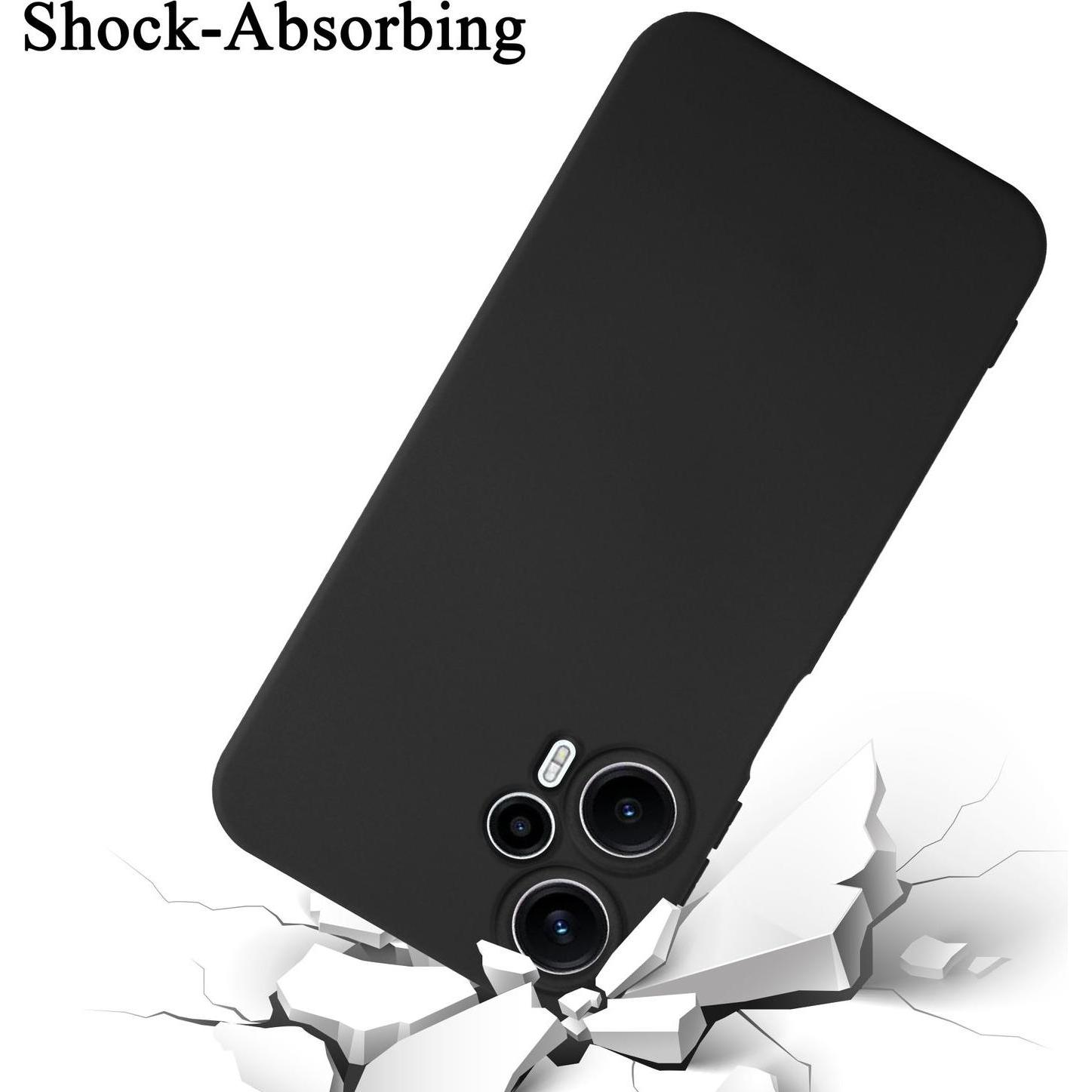 Thumbnail - Cadorabo Hülle für Xiaomi Poco F5 TPU im Liquid Schutz Design (Xiaomi Poco F5), Smartphone Hülle, Schwarz