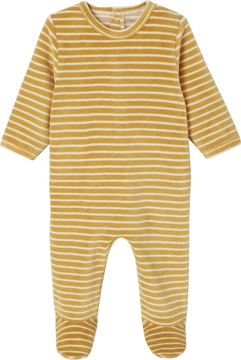 Produktbild Vertbaudet 2er-Pack Baby Samt-Strampler mit Recycling-Polyester (74)