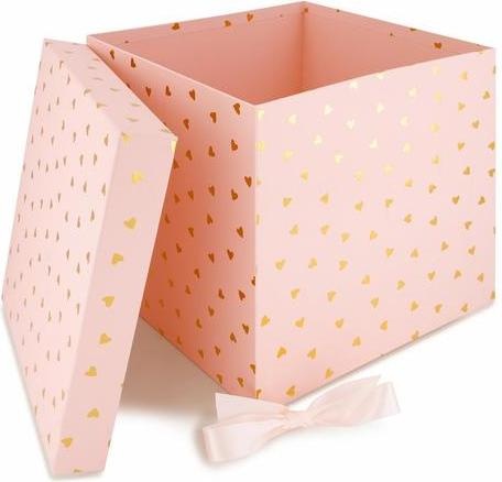 Image du produit Stewo Geschenkbox Rose Heart Cube (27x27x27cm) (Coffret cadeau)