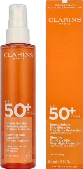 Image du produit Clarins Solaires Brume Sun Protection Factor 50 + (Spray solaire, SPF 50, 150 ml, 150 g)