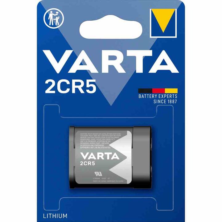 Actual product image Varta Photo Lithium (1 pcs., 2CR5, 1400 mAh)