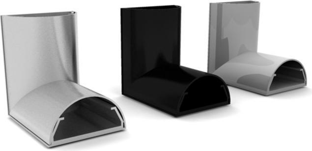 Immagine prodotto Multibrackets Angolo per cavi in alluminio Canaline per cavi (Tubazione, 4 cm)