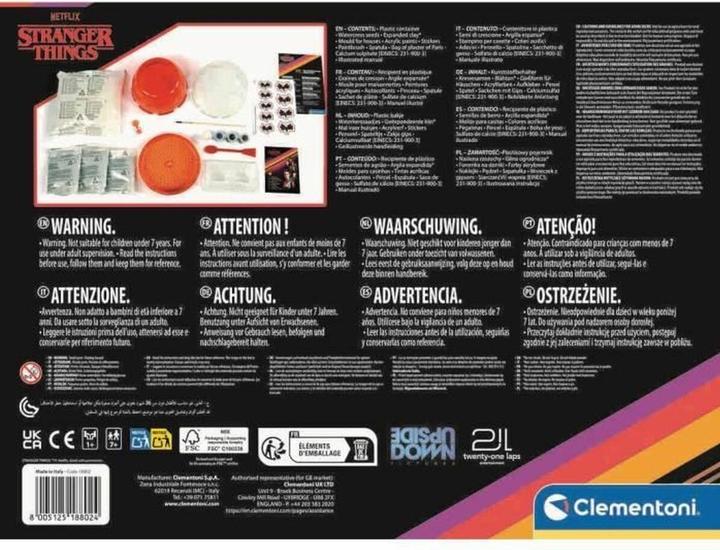 Actual product image Clementoni Clemen Stranger Things - "Shadow World" terrarium 18802