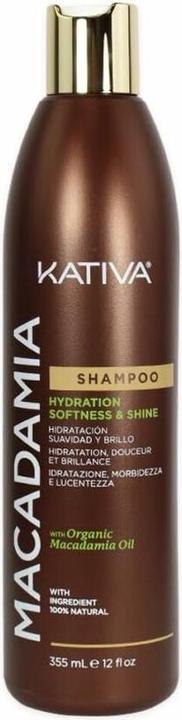 Produktbild Kativa Macadamia Hydrating Shampoo 355ml (355 ml, Flüssiges Shampoo)