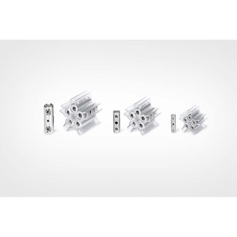 HellermannTyton Hellermann Tyton 435-01409 Drahtverbinder Transparent (Kabelbinder), Kabel Zubehör, Transparent