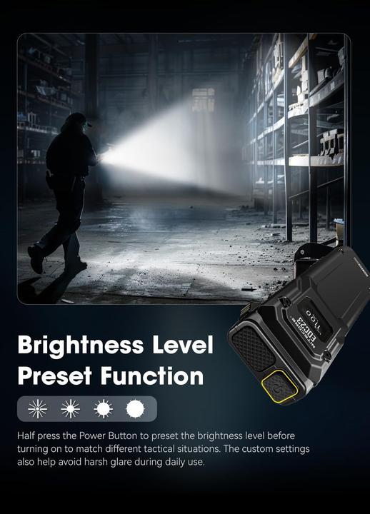 Immagine prodotto Nitecore EDC23 (10.28 cm, 2500 lm)