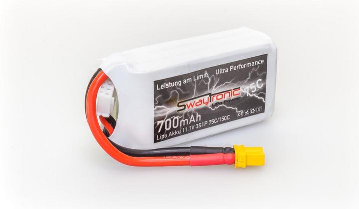 Produktbild Swaytronic 3S 11.1V 700mAh 75C/150C XT30 (11.10 V, 700 mAh)