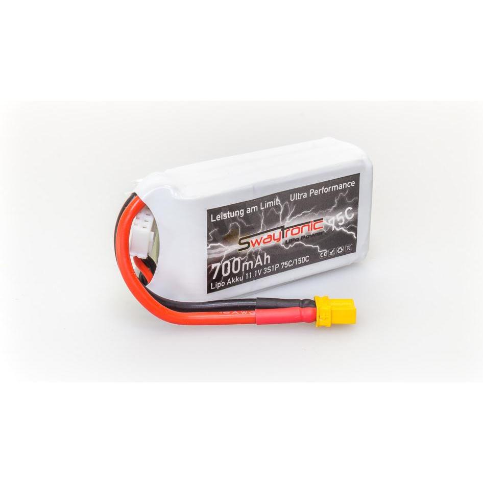 Swaytronic 3S 11.1V 700mAh 75C/150C XT30 (11.10 V, 700 mAh)
