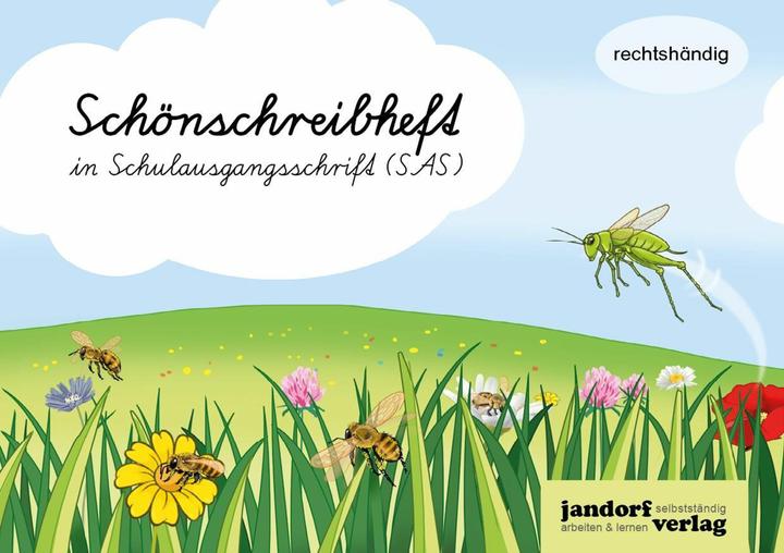 Produktbild Schnschreibheft in SAS- rechtshndig - Schulausgangsschrift (Deutsch, Anja, Wachendorf, 2024)