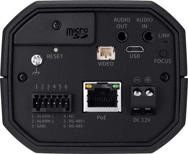 Productafbeelding Hanwha 2MP AI Box Camera (1920 x 1080 Pixels)
