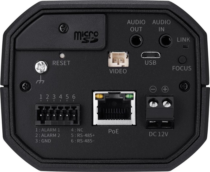 Actual product image Hanwha 2MP AI Box Camera (1920 x 1080 Pixels)
