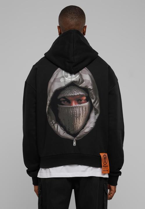 Actual product image Forgotten Faces Hooded Ultra Heavy Cotton Box Hoody (S)