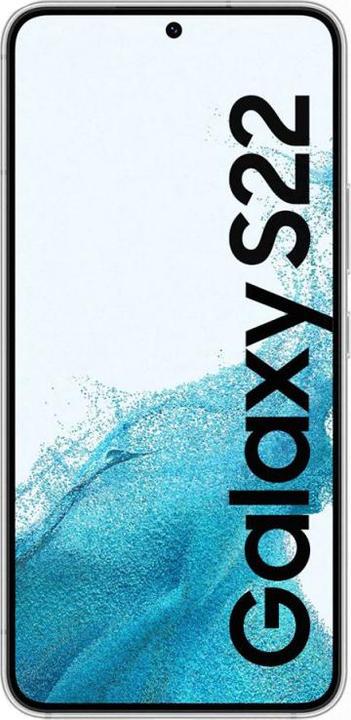 Actual product image Samsung Galaxy S22 EU (128 GB, Phantom White, 6.10", Dual SIM, 5G)