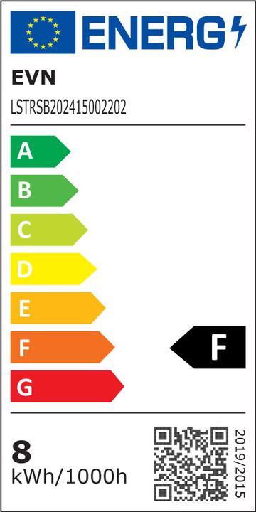 Energielabel EVN LSTRSB202415002202 (Warm wit, 500 cm, Interieur)