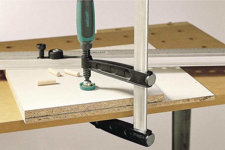 Produktbild wolfcraft 1 SZ - Schraubzwinge 120/300mm (300 mm)