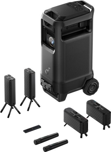 Produktbild soundcore Nebula X1 Pro, 3500 ANSI Lumen, Google TV, bis 300" (4K, 3500 lm)