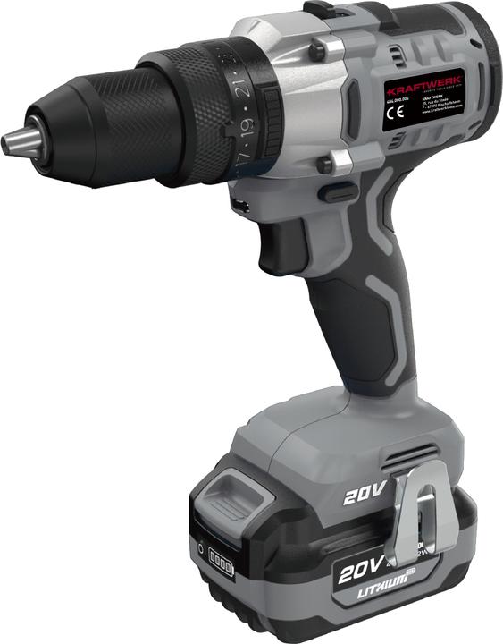 Actual product image Kraftwerk Battery-powered impact drill incl. batteries (Rechargeable battery operated)