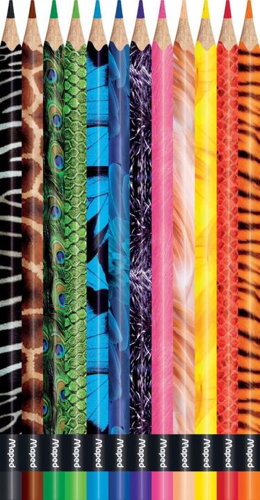 Produktbild Maped Dreikant-Buntstift COLOR'PEPS Animals, 12er Kartonetui (Mehrfarbig, 12 x)