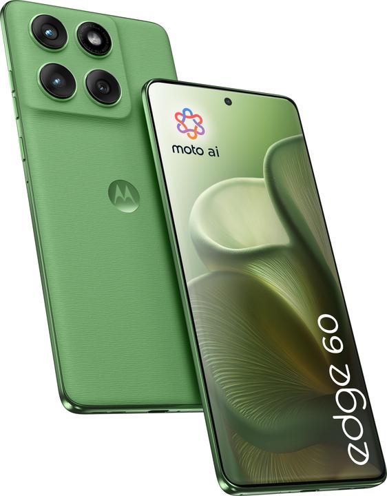 Actual product image Motorola Edge 60 (256 GB, Pantone Shamrock, 6.67", Dual SIM, 5G)