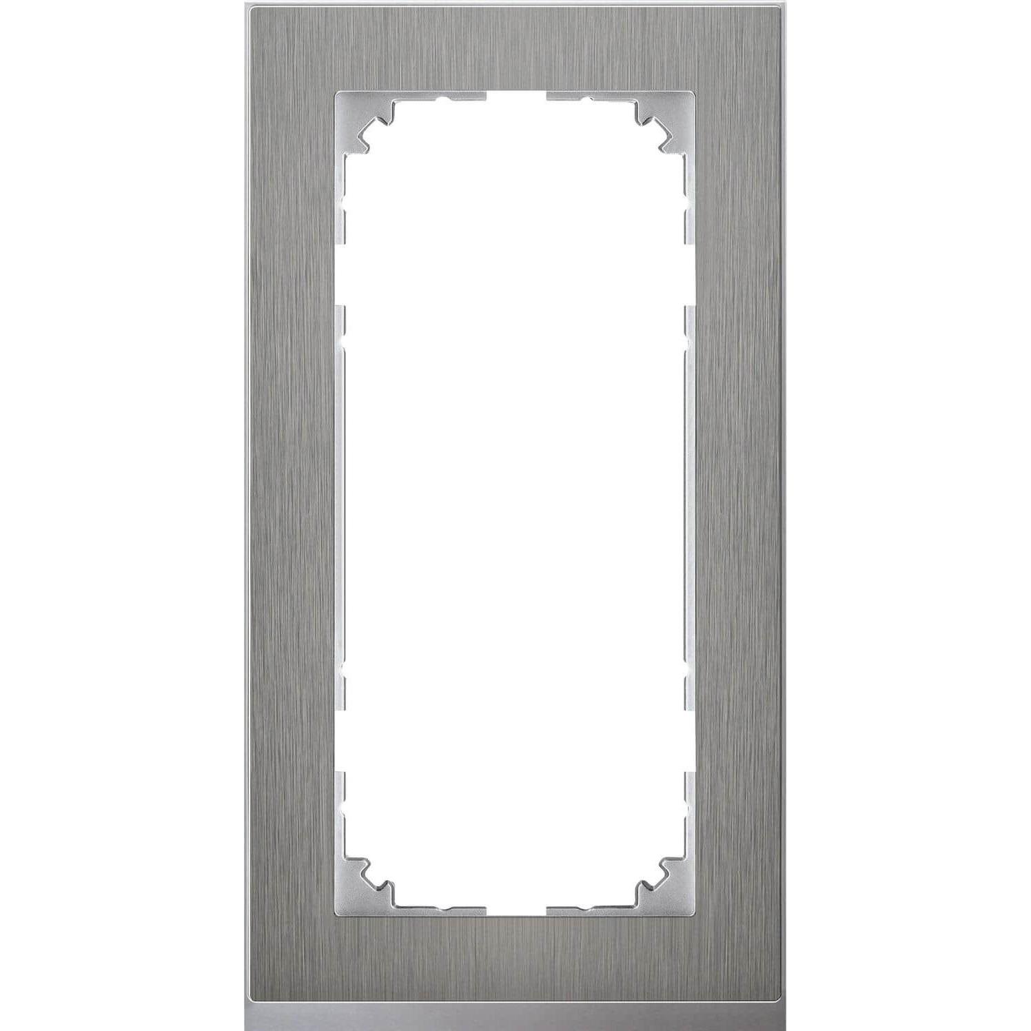 Merten, Zubehör Schalterprogramm, M-Pure Decor-Rahmen, 2fach ohne MEG4025-3646