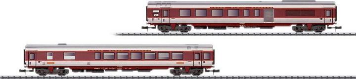 MiniTrix 15692 N 2er-Set Personenwagen Grand-Comfort der SNCF (Spur N)