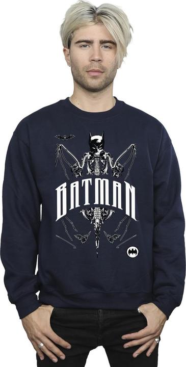 Immagine prodotto Batman Felpa Scheletro di Pipistrello Uomo (L)