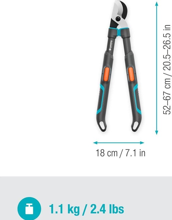 Actual product image Gardena Astschere TeleCut pro S