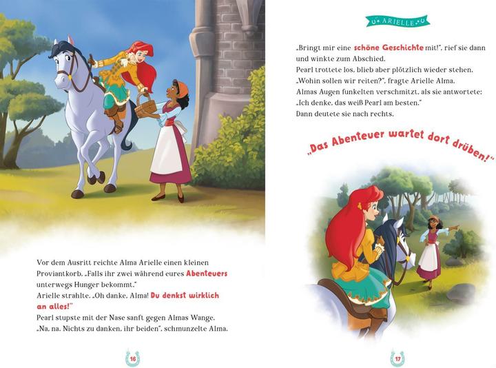Produktbild Disney Prinzessin: Die allerschönsten Pferdegeschichten (Deutsch, 2025)