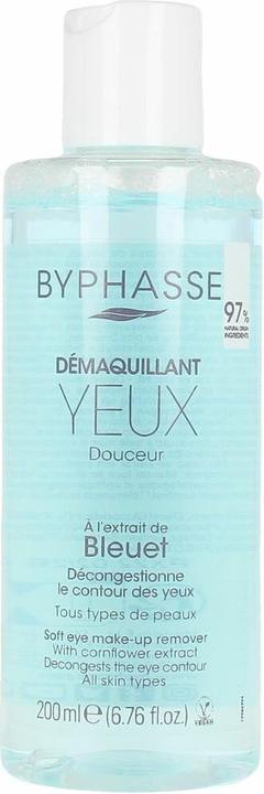 Byphasse DESMAQUILLANTE OJOS Douceur Eye Makeup Remover with Cornflower Extract 200ml (Make-Up Entferner, 200 ml)