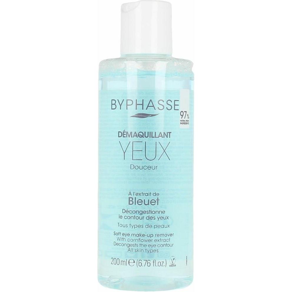 Byphasse, Gesichtsreinigung, DESMAQUILLANTE OJOS Douceur Eye Makeup Remover with Cornflower Extract 200ml (Make-Up Entfe...